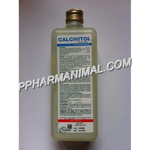 CALCIVITOL    fl/500 ml  = COFACALCIUM 	sol inj